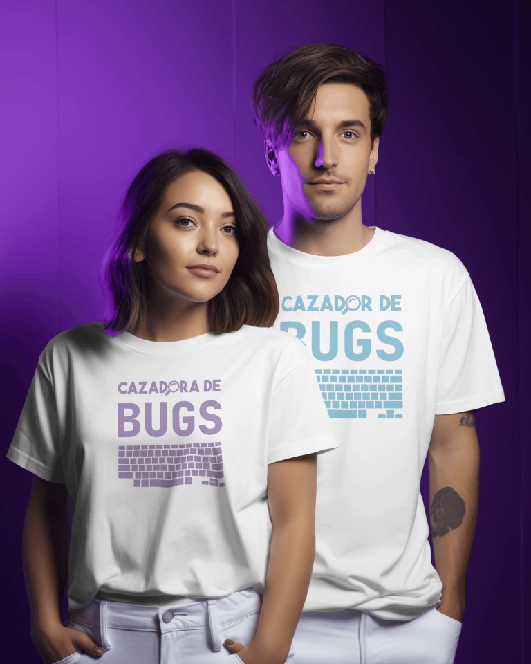 remera hola mundo - cazador de bugs